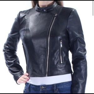 leather jacket poshmark